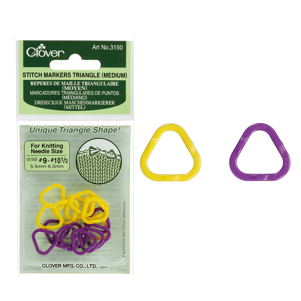 Clover Medium Clover | Triangular Stitch Markers