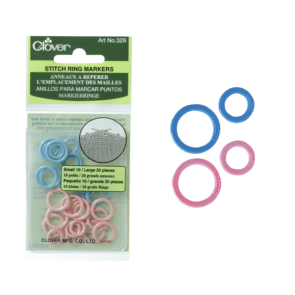 Clover Clover | Stitch Ring Markers