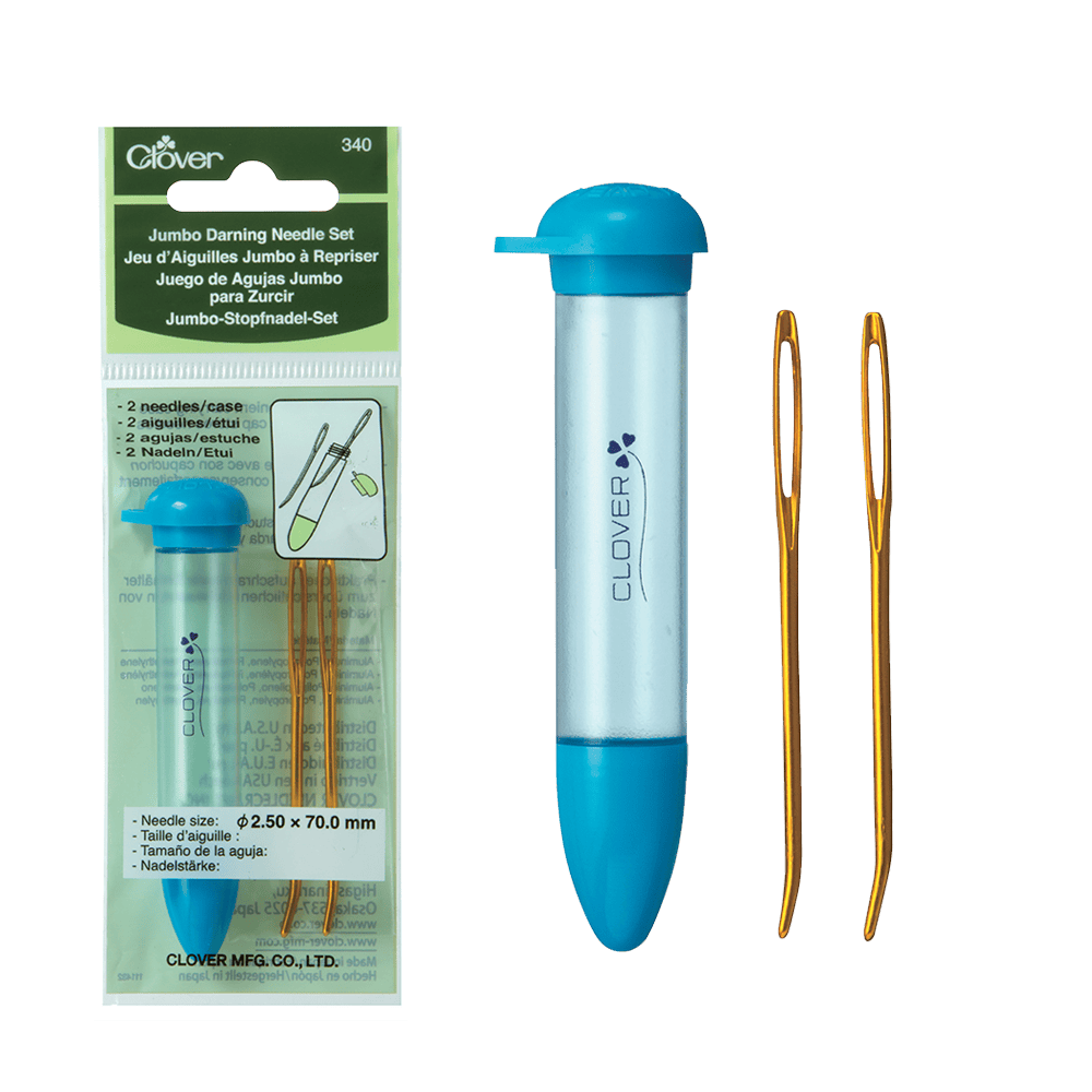 Clover Clover | Jumbo Darning Needle Set | Chibi (Bent Tip)