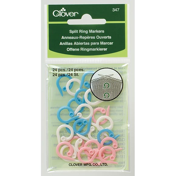 Clover | Split Ring Stitch Markers