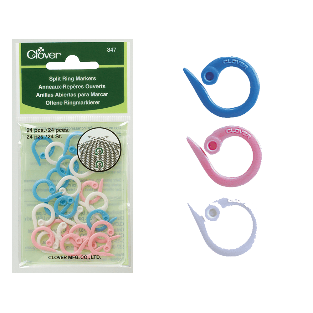 Clover Clover | Split Ring Stitch Markers