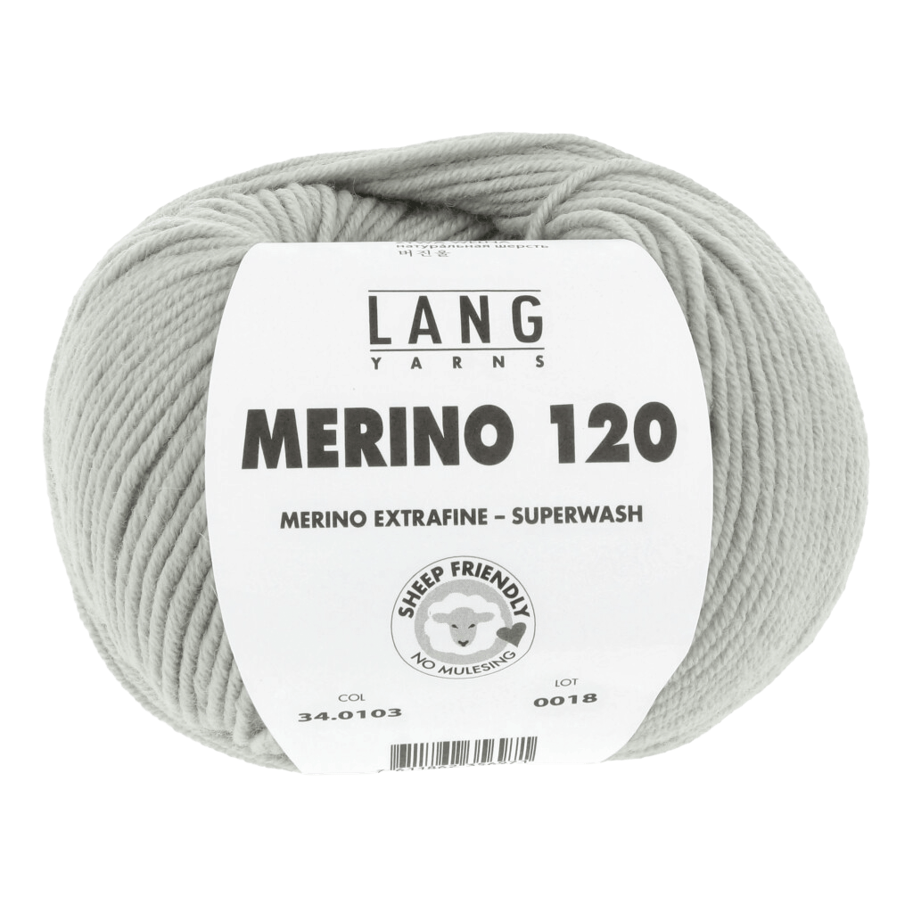 LANGYARNS Yarn Light Grey LANGYARNS | Merino 120 | DK | 34