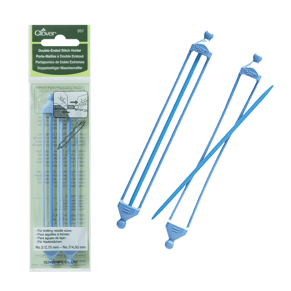 Clover | Double Ended Stitch Holder | Plastic