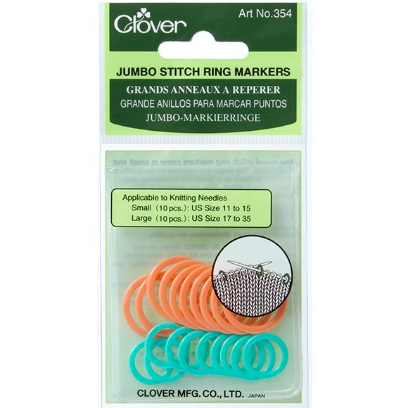 Clover | Jumbo Stitch Ring Markers