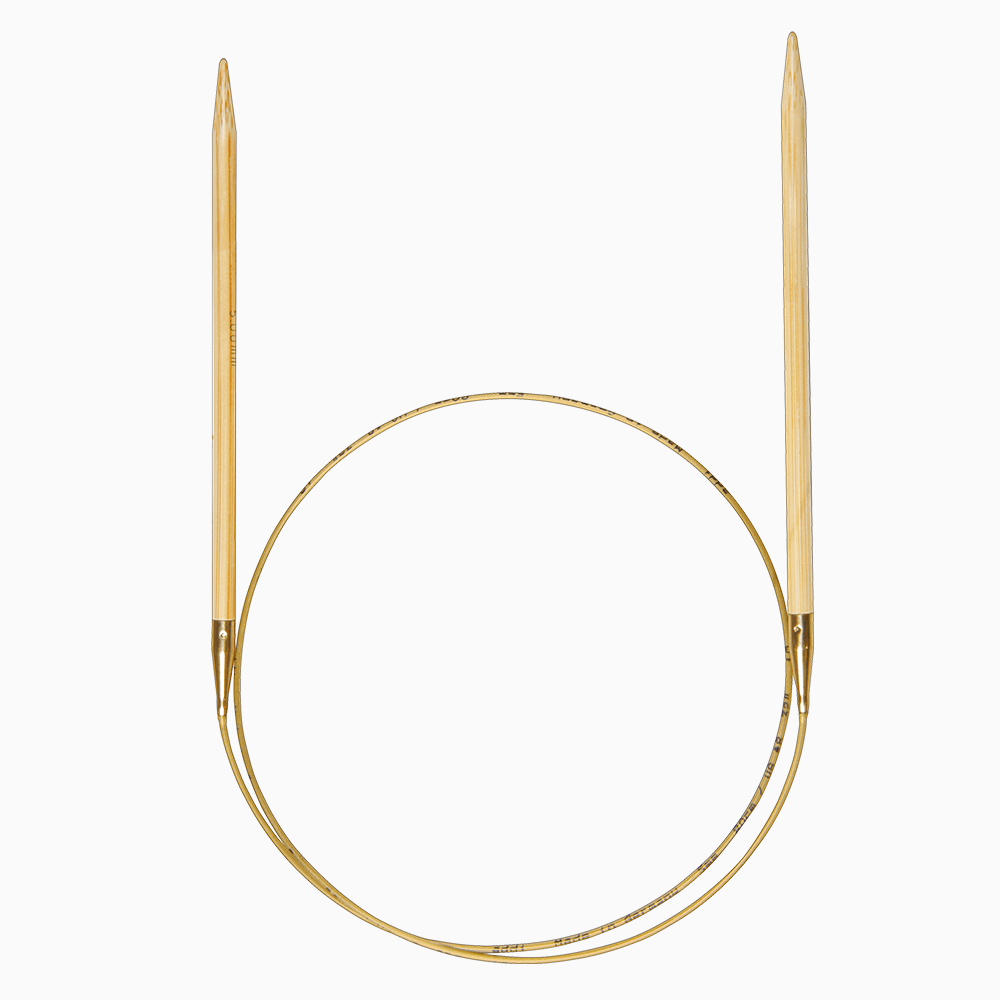 Addi | addiNature Bamboo | Fixed Circular Knitting Needles | 555-7 | 100cm