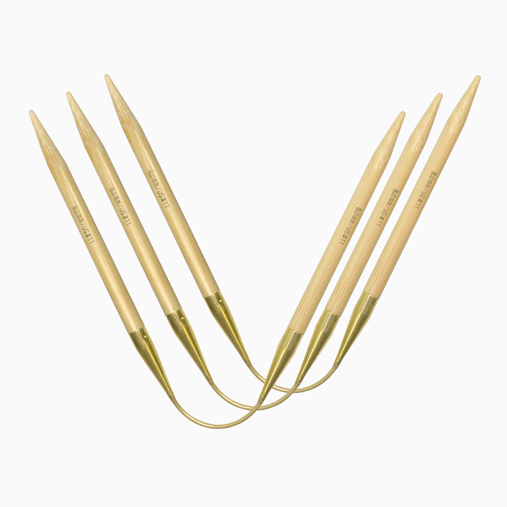 Addi | addiCraSy Trio | Double Pointed Knitting Needles |561-2 | Bamboo Long