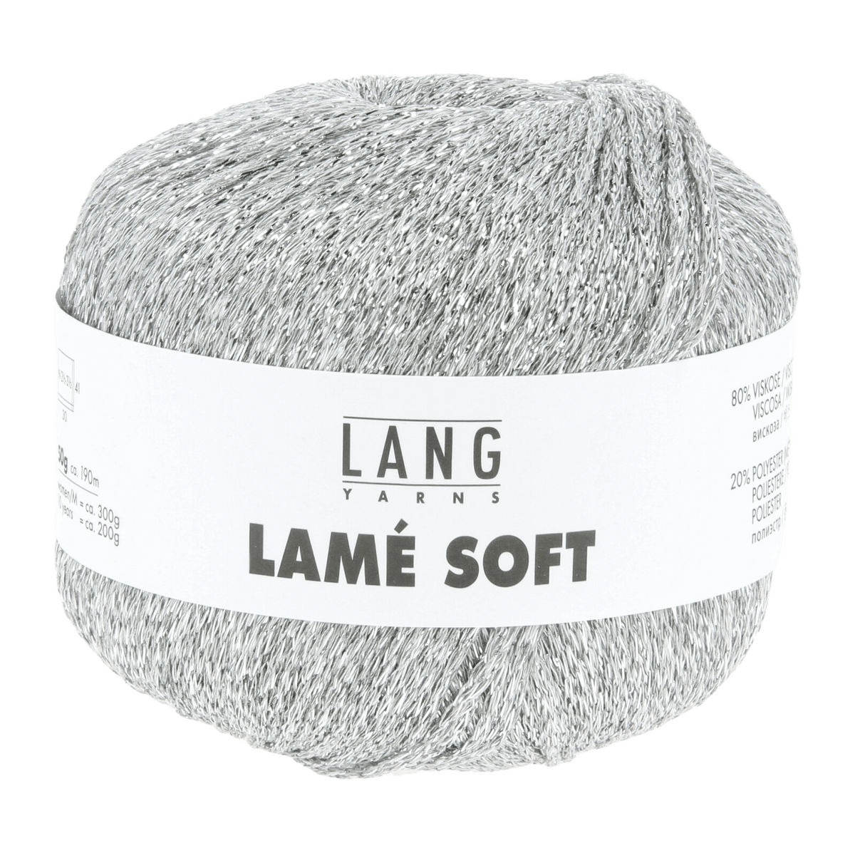 LANGYARNS Kits Crochet Pattern Approximately 24 x 33 cm | 2 balls 56.0104 | 2 balls 56.0067 RICA Crochet Bag Pattern Kit in LAMÉ SOFT by LANGYARNS | Fatto a Mano 290-009