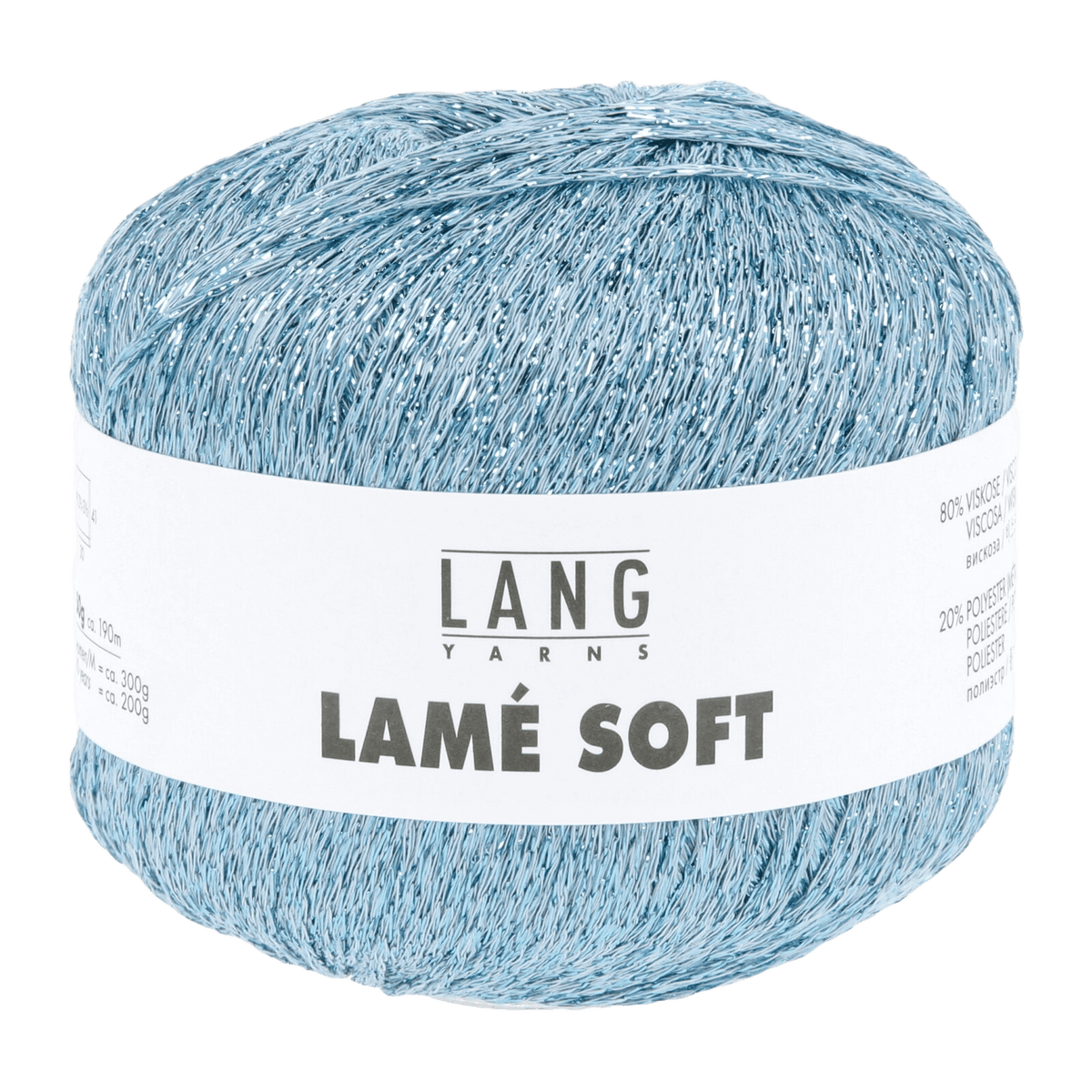 LANGYARNS Kits Crochet Pattern Approximately 24 x 33 cm | 2 balls 56.0104 | 2 balls 56.0067 RICA Crochet Bag Pattern Kit in LAMÉ SOFT by LANGYARNS | Fatto a Mano 290-009