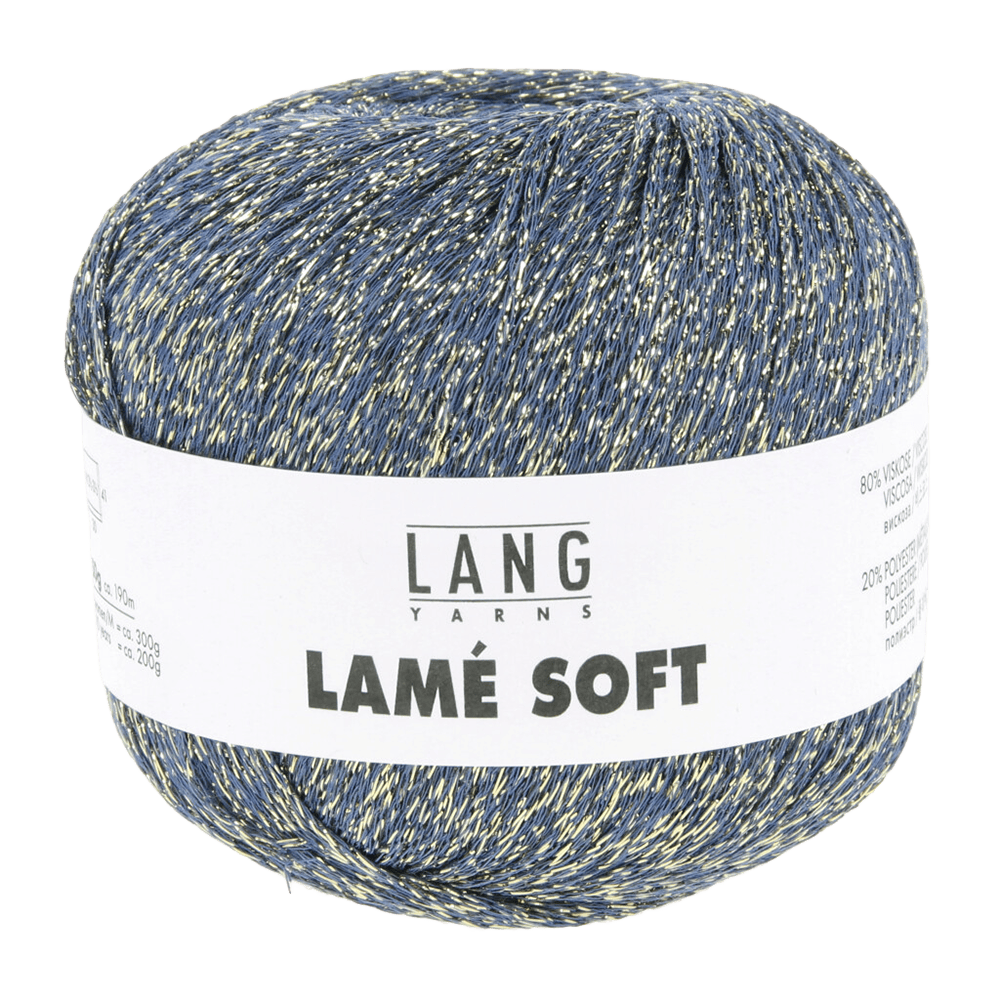 GRACE Top Pattern Kit in LAMÉ SOFT by LANGYARNS | Fatto a Mano 288-036