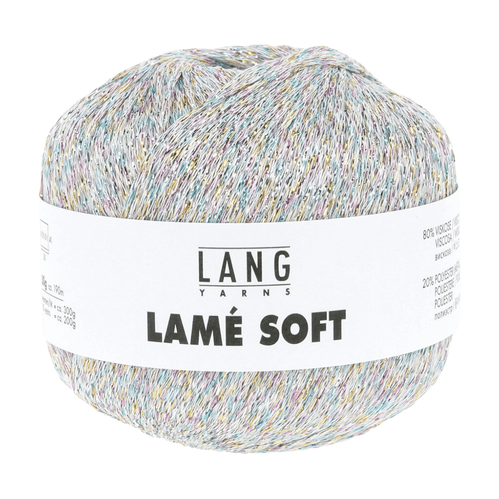 GRACE Top Pattern Kit in LAMÉ SOFT by LANGYARNS | Fatto a Mano 288-036