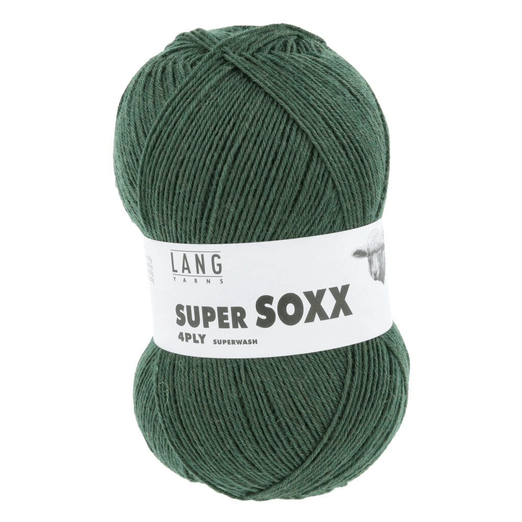LANGYARNS Sock Yarn Bottle Green LANGYARNS | Super Soxx | 4 Ply | 642