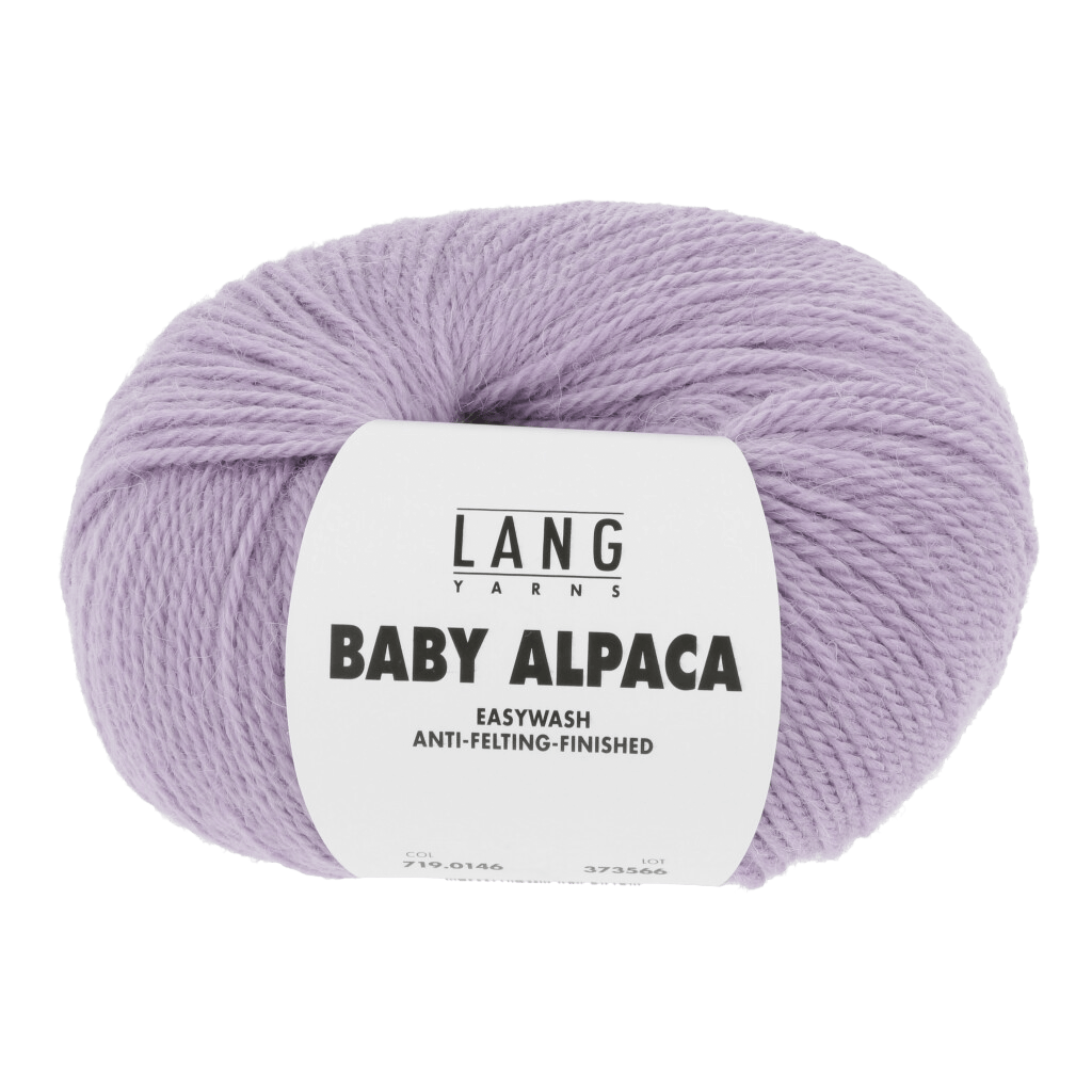 LANGYARNS Yarn Light Lilac LANGYARNS | Baby Alpaca | Sport | 719
