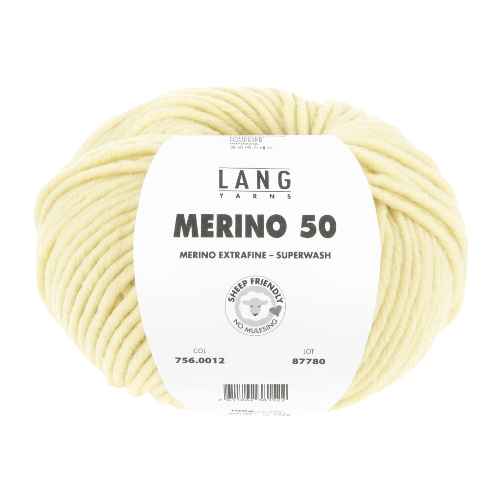 LANGYARNS Yarn Baby Yellow LANGYARNS | Merino 50 | Chunky | 756