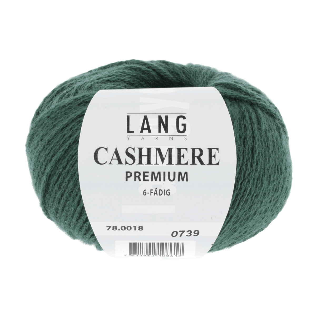 LANGYARNS Kits Knitting Pattern Small - Medium | 15 balls / dark green 78.0018 JETTE Poncho Sweater Pattern Kit in CASHMERE PREMIUM by LANGYARNS | Fatto a Mano 290-014