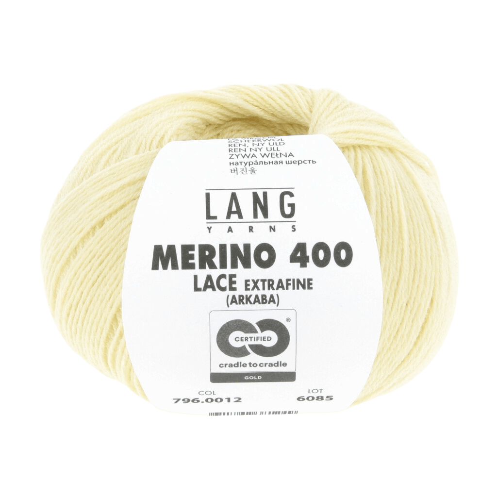 LANGYARNS Yarn Baby Yellow LANGYARNS | Merino 400 Lace | Lace weight | 796