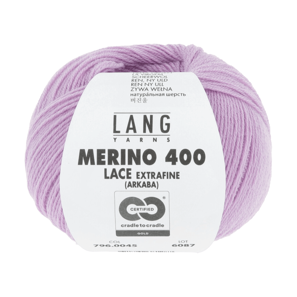 LANGYARNS Yarn Mauve LANGYARNS | Merino 400 Lace | Lace weight | 796