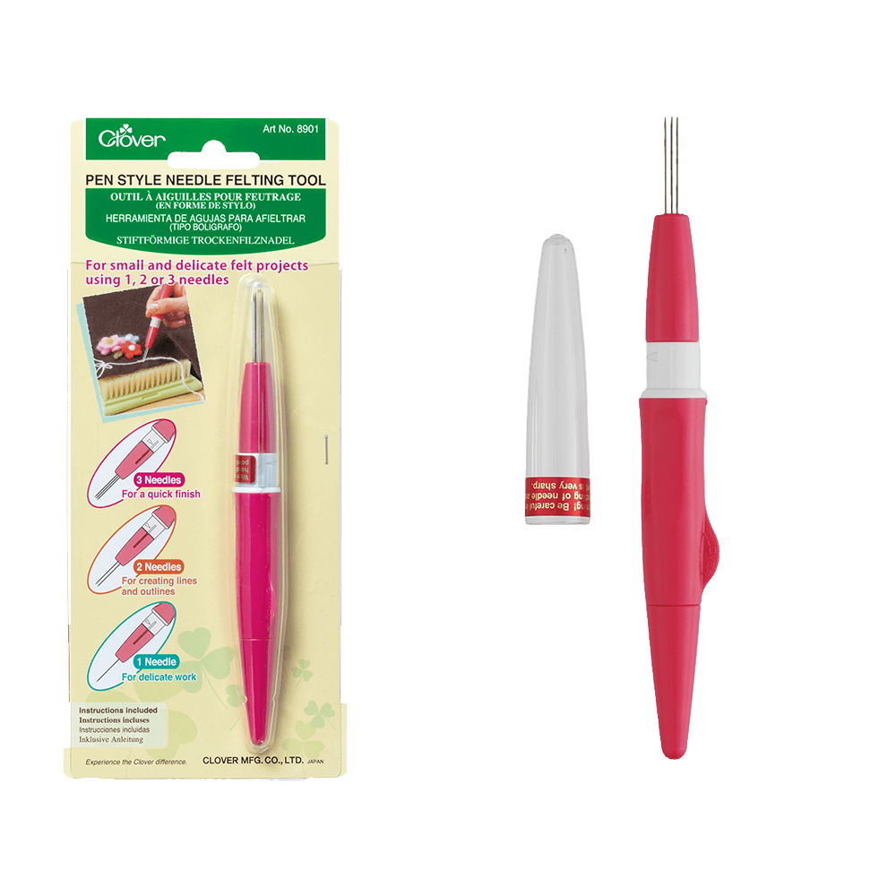 Clover Punch Needle Clover | Pen Style Needle Felting Tool