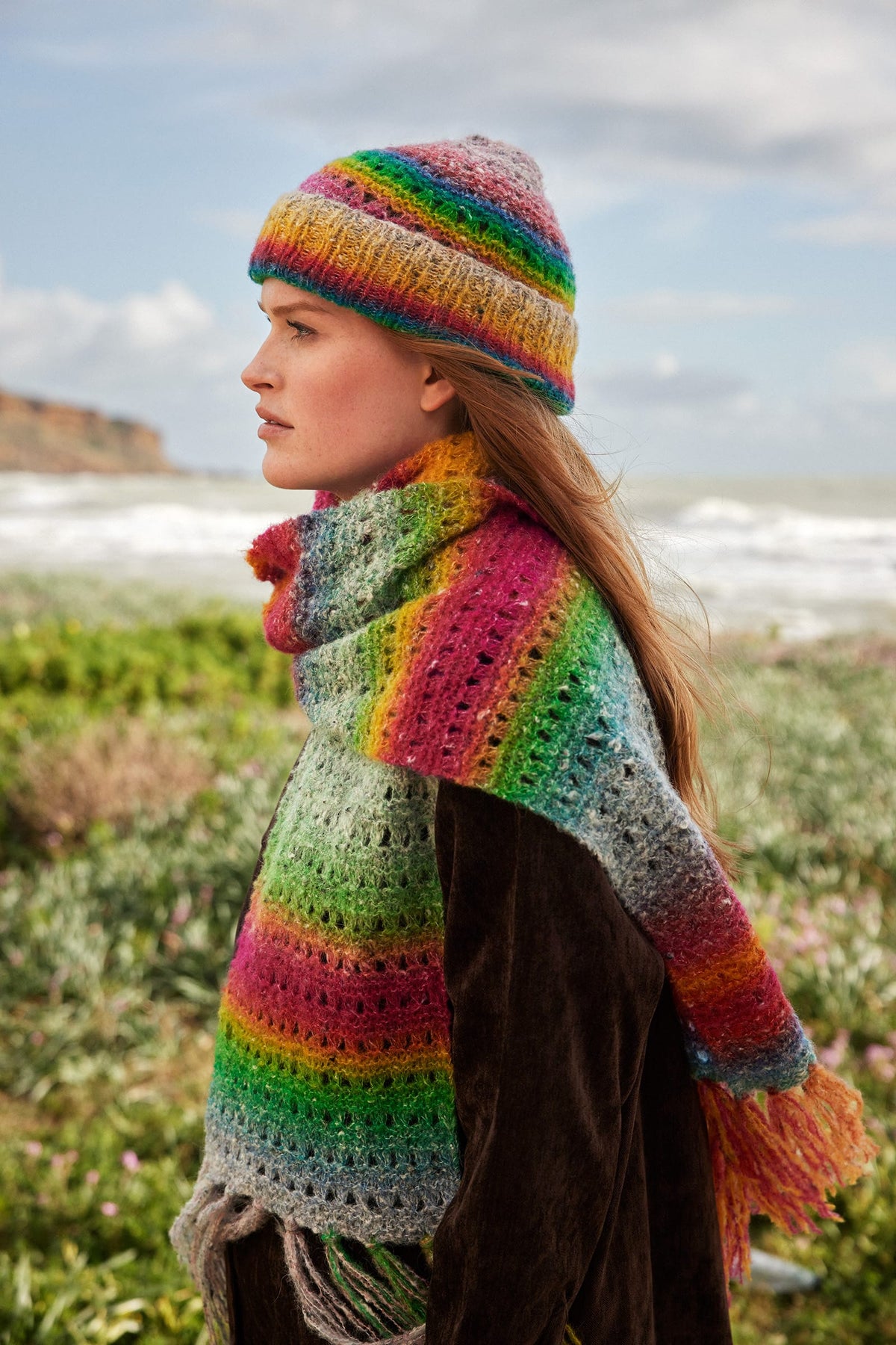 LANGYARNS Kit Knitting Pattern OVI Muts Pattern Bundle in Galaxy by LANGYARNS | Punto 98-005