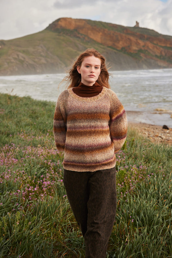 HOPE Sweater Pattern Kit in GALAXY by LANGYARNS | Punto 98-006