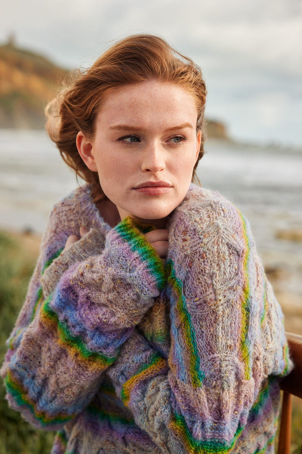 GUINEVERE Sweater Pattern Kit in GALAXY by LANGYARNS | Punto 98-007