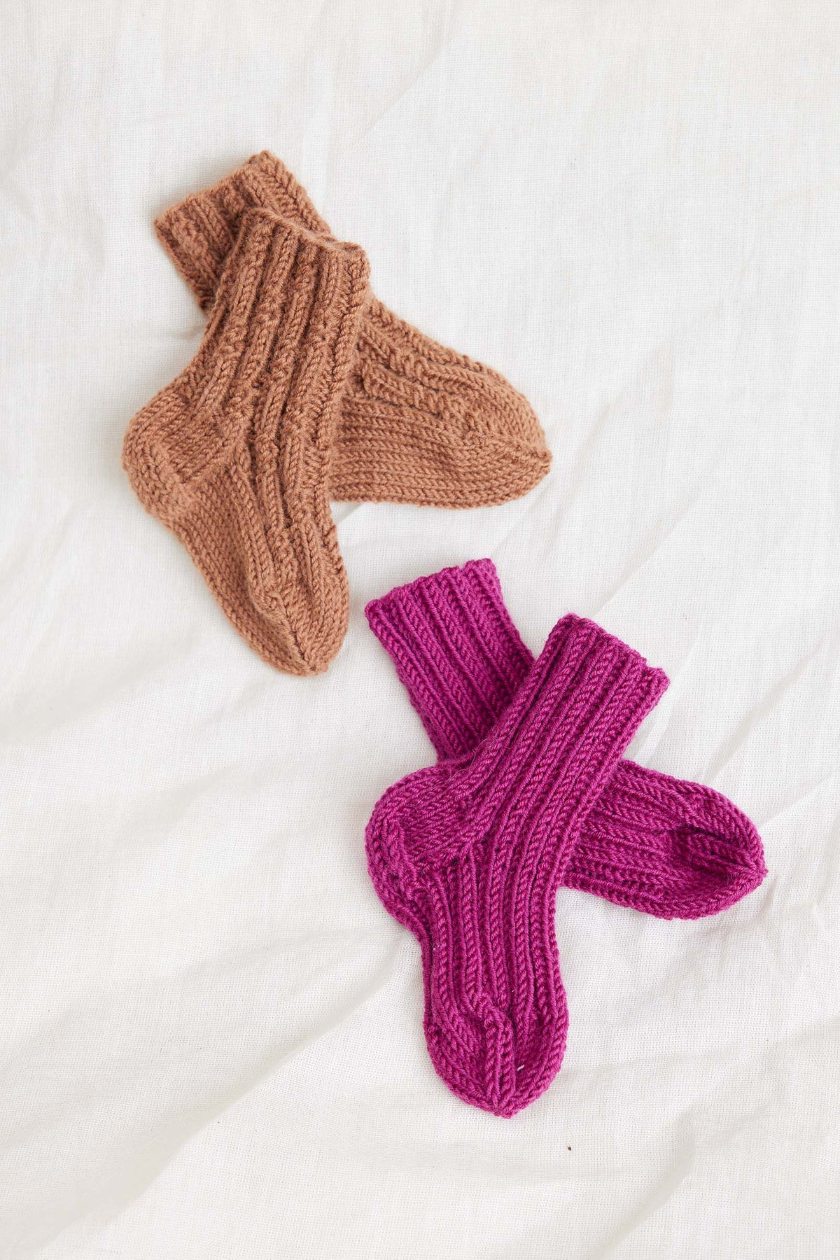 LANGYARNS Kits Knitting Pattern YANIRA Baby socks (6-9 months) Pattern Kit in Merino 150 by LANGYARNS | Punto 99-014