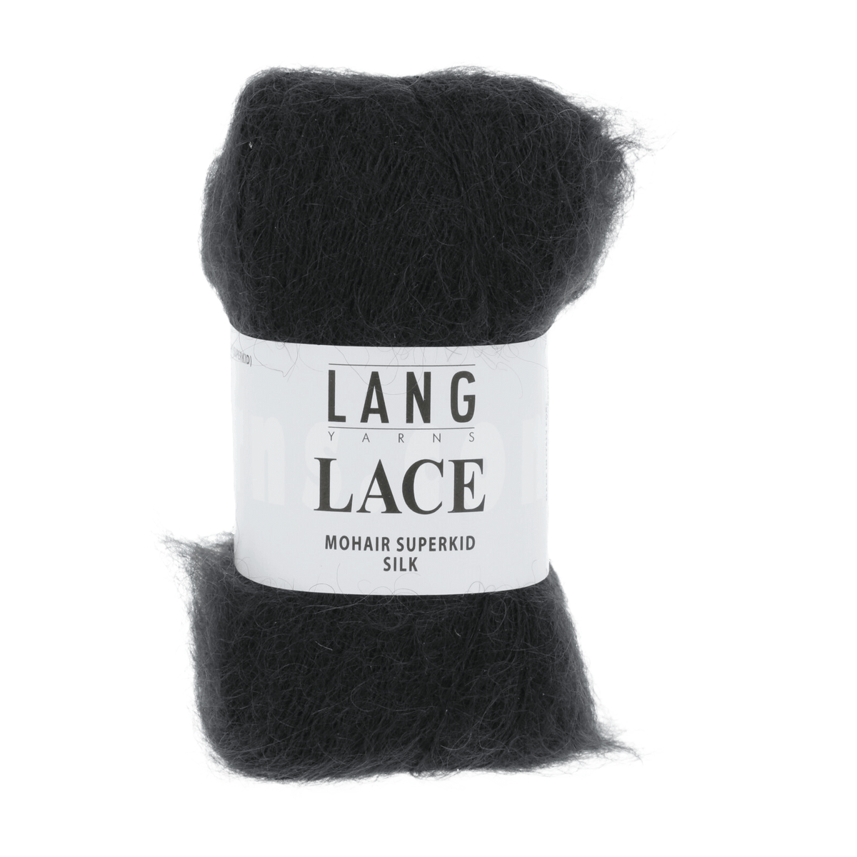 LANGYARNS Kit Knitting Pattern ca 18 x 21 cm - 2 balls / black 992.0004 Akela Arm warmers Pattern Bundle in Lace by LANGYARNS | Fatto a Mano 290-054