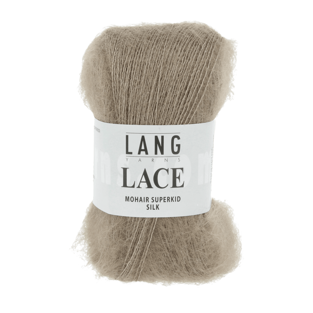 LANGYARNS Kit Knitting Pattern ca 18 x 21 cm - 2 balls / camel 992.0039 Akela Arm warmers Pattern Bundle in Lace by LANGYARNS | Fatto a Mano 290-054