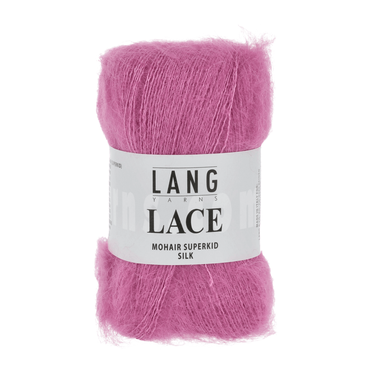 LANGYARNS Kit Knitting Pattern ca 18 x 21 cm - 2 balls / pink 992.0085 Akela Arm warmers Pattern Bundle in Lace by LANGYARNS | Fatto a Mano 290-054
