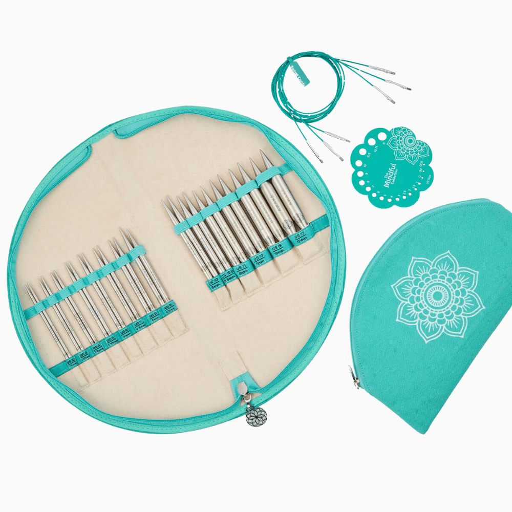 The Mindful Collection | Affection 13cm Lace Interchangeable Knitting Needle Set