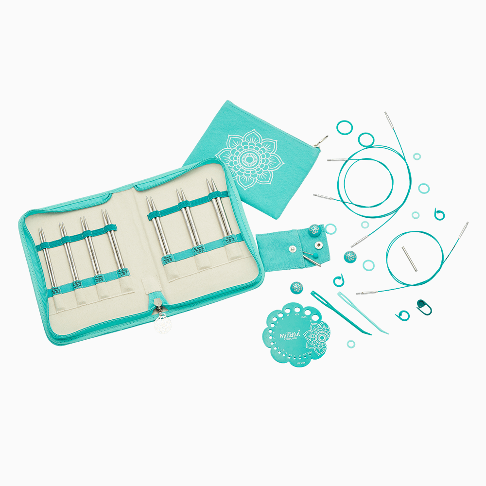 The Mindful Collection | Believe 13cm Lace Interchangeable Knitting Needle Set