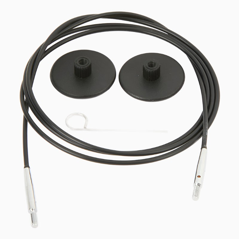 KnitPro | Black Nylon Cables | McIntosh