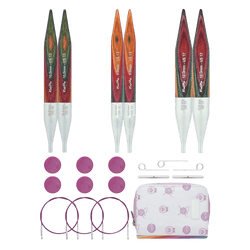 KnitPro Knitting Needles KnitPro | Symfonie 2 | 13cm Interchangeable Knitting Needle Tips Chunky Set