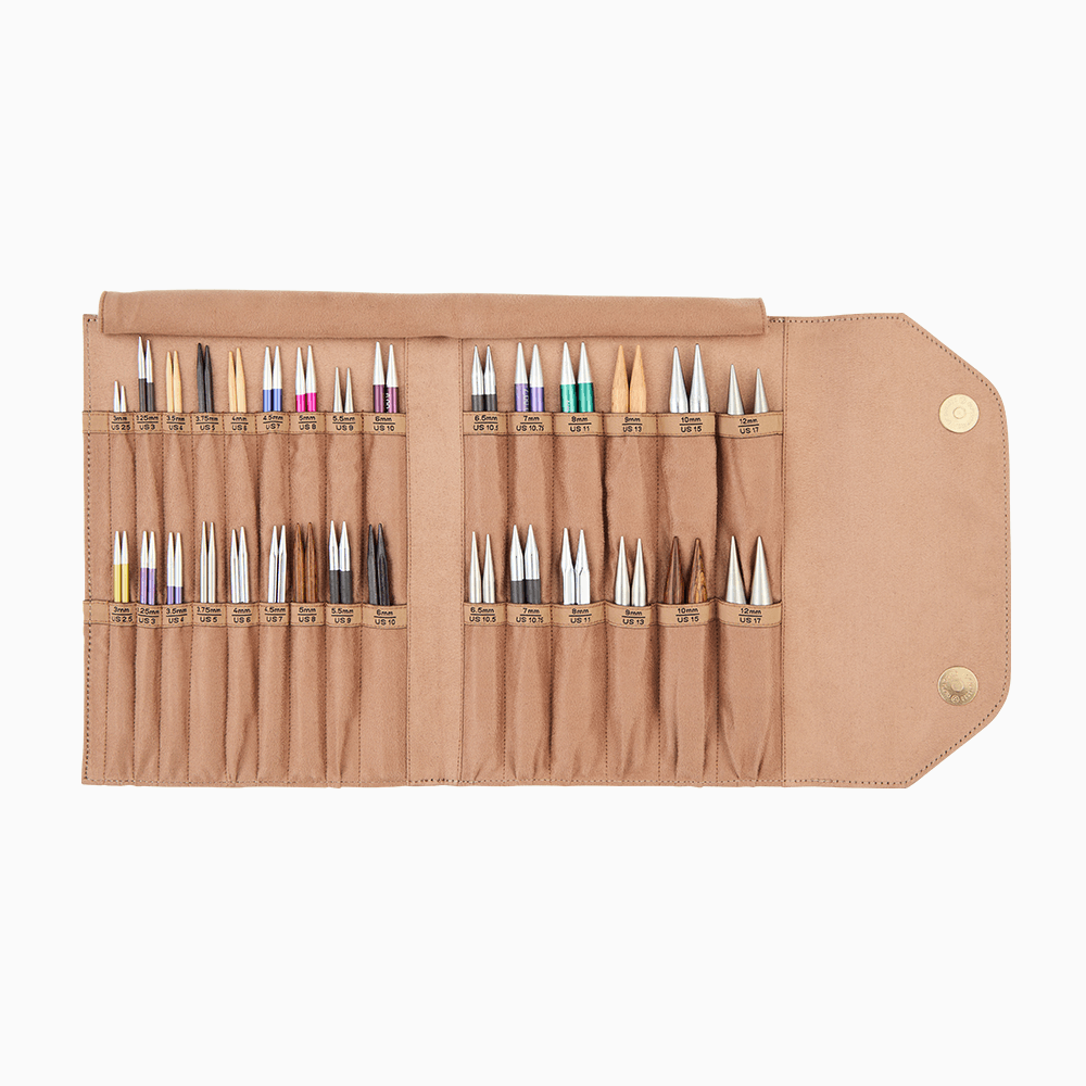 KnitPro | Clay Collection | Interchangeable Knitting Needle Tips Case