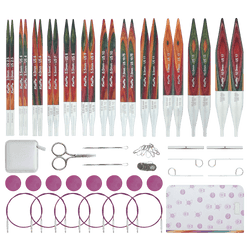 KnitPro Knitting Needles KnitPro | Symfonie 2 | 13cm Interchangeable Knitting Needle Tips Grande Set