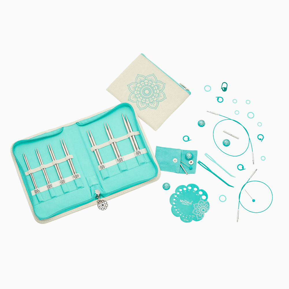 The Mindful Collection | Kindness 10cm Interchangeable Knitting Needle Set