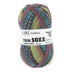 LANGYARNS Yarn Grateful - Blue / Turquoise / Light Green LANGYARNS | Twin Soxx - Mood Soxx | 4 PLY | 909