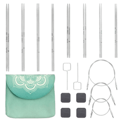 KnitPro Knitting Needles KnitPro | The Mindful Collection | Petite Interchangeable Knitting Needle Tips Midi Set