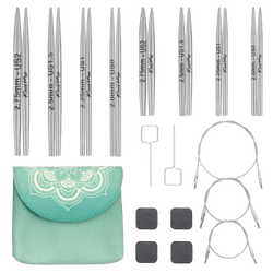 KnitPro Knitting Needles KnitPro | The Mindful Collection | Petite Interchangeable Knitting Needle Tips Mini Set