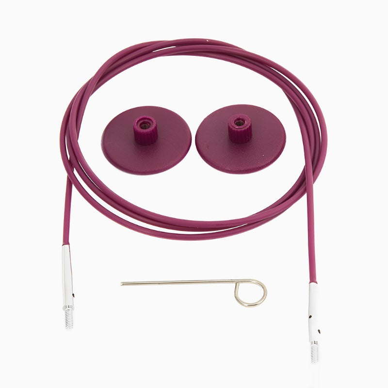 KnitPro | Purple Nylon Cables | McIntosh