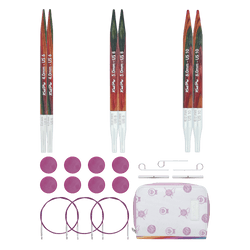 KnitPro Knitting Needles KnitPro | Symfonie 2 | 13cm Interchangeable Knitting Needle Tips Starter Set