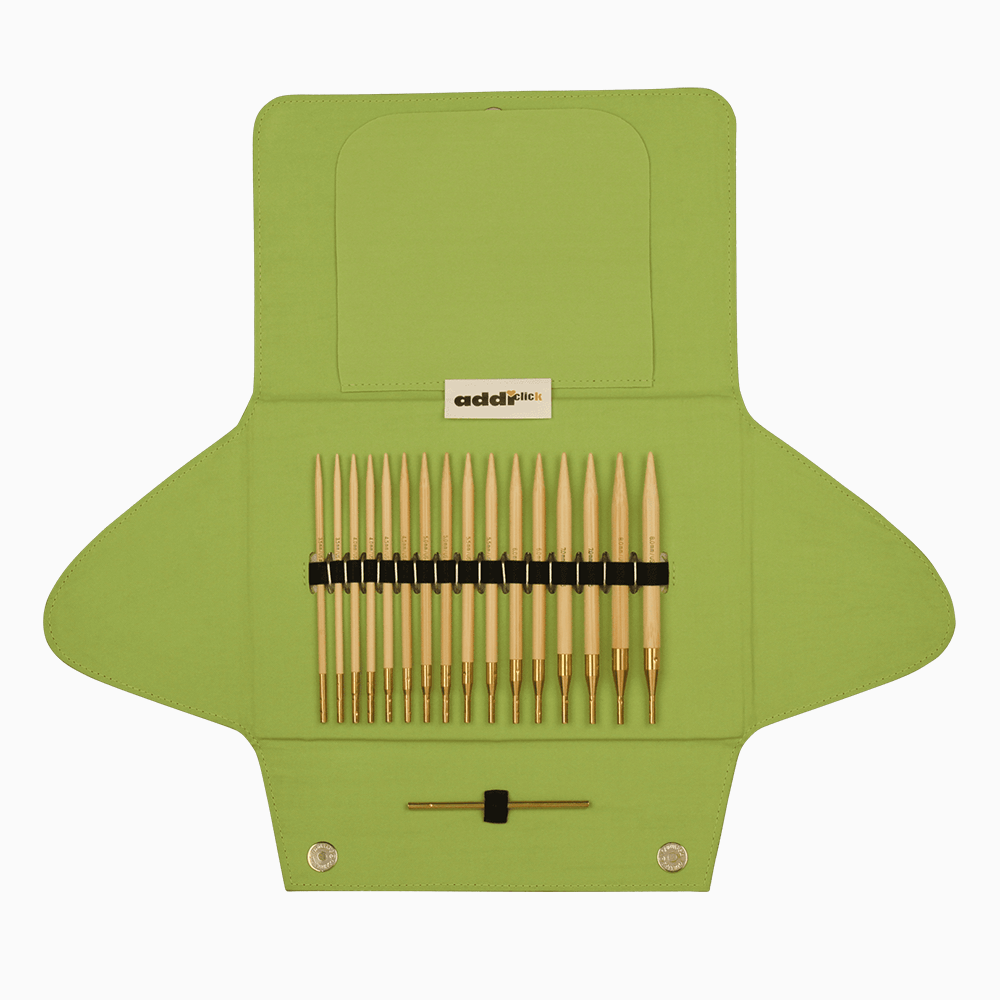Addi | addiClick Bamboo | Interchangeable Knitting Needle Set | 550-2