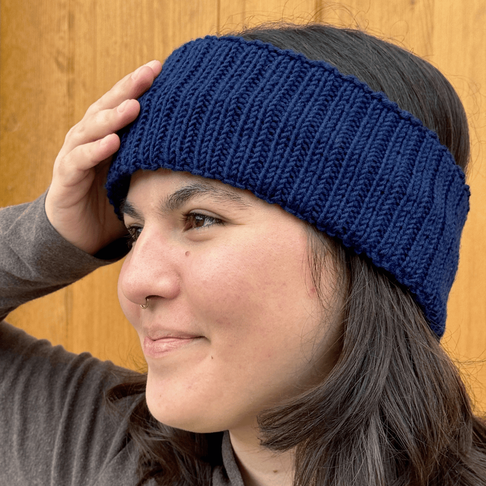 LANGYARNS digital pattern How-To-Headband | Worsted / Aran | Digital Headband Knitting Pattern