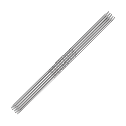 Addi Knitting Needles 10cm / 2.00mm Addi | addiSock | Double Pointed Aluminium Knitting Needles | 201-7