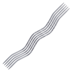 Addi Knitting Needles 2.00mm Addi | addiCraSy Snake Lace | Double Pointed Knitting Needles | 203-2 | 15cm