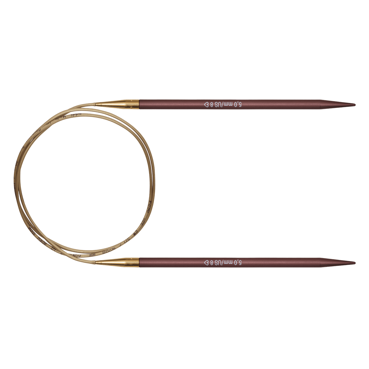 Addi Knitting Needles 2.00mm Addi | addiMystic Lace | Fixed Circular Knitting Needles | 60cm | 706-2