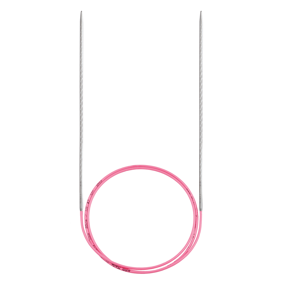 Addi Knitting Needles 2.00mm Addi | addiUnicorn | Fixed Circular Knitting Needles | Lace Tip | 716-2 | 60cm