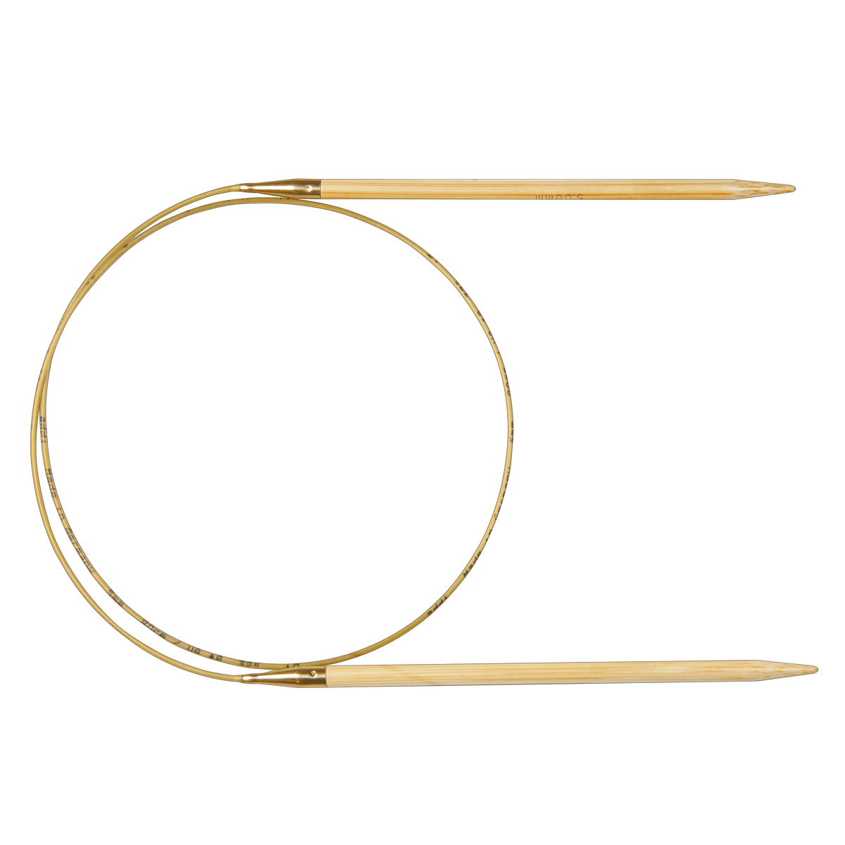 Addi Knitting Needles 2.50mm Addi | addiNature Bamboo | Fixed Circular Knitting Needles | 555-7 | 40cm