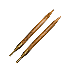 Addi Knitting Needles 3.50mm Addi | addiClick Nature Olivewood | Interchangeable Knitting Needle Tips | 576-7