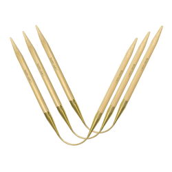 Addi Knitting Needles 4.00mm Addi | addiCraSy Trio | Double Pointed Knitting Needles |561-2 | Bamboo Long | 30cm