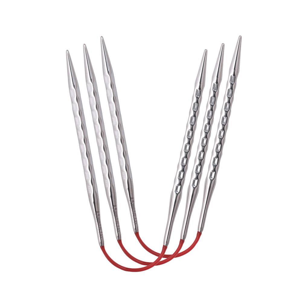 Addi Knitting Needles 4.5mm Addi | addiCraSyTrio | Double Pointed Knitting Needles | 777 | Novel Short | 22cm